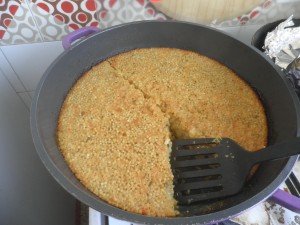 Ptitim and Cheese Casserole